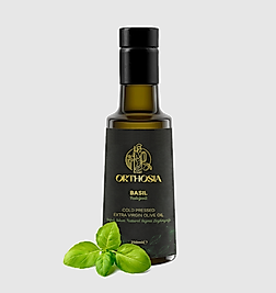 Fesleğen Çeşnili 250 ml Soğuk Sıkım Natürel Sızma Zeytinyağı Yeni Hasat 25/26