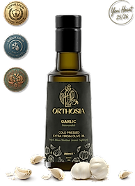 Sarımsak Çeşnili 250 ml Soğuk Sıkım Natürel Sızma Zeytinyağı Yeni Hasat 25/26