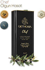 Orthosia Chef Memecik 5 Lt Olgun Hasat Soğuk Sıkım Natürel Sızma Zeytinyağı