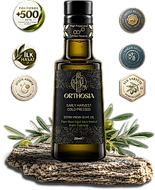 Orthosia Premium Memecik 250 ML İlk Hasat Yüksek Polifenollü Soğuk Sıkım Natürel Sızma Zeytinyağı