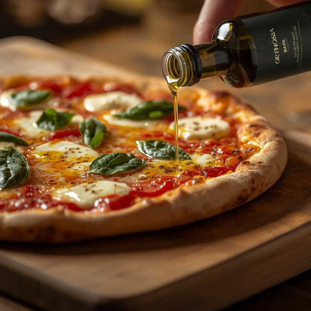 Pizza & Orthosia Fesleğenli