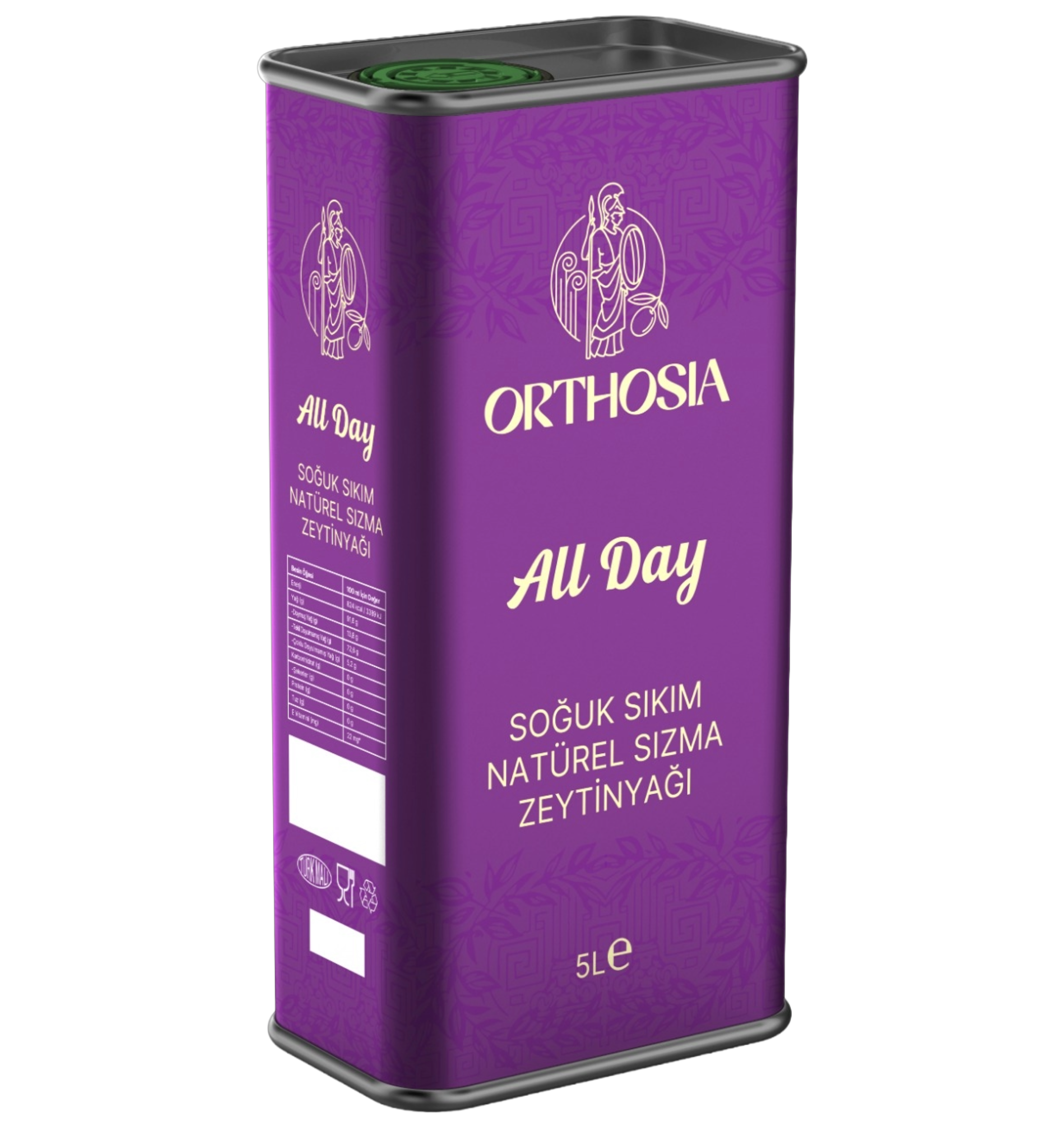 All Day Memecik 5Lt Soğuk Sıkım Natürel Sızma Zeytinyağı Yeni Hasat 25/26